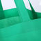 Обращанное зеленым цветом не сплетенное печатание передачи тепла хозяйственных сумок ткани поставщик