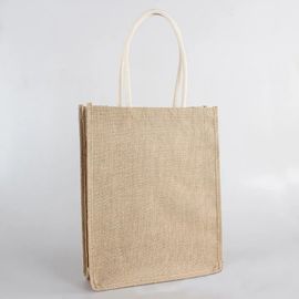 Браун повторно использовал сумки джута Эко дружелюбные, небольшие хозяйственные сумки хэссян джута